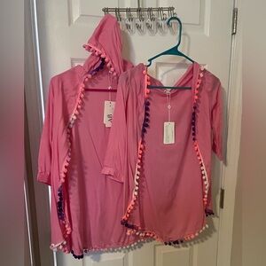 Girl's Tassel Swimsuit Coverups Cover Up Dress Beach Swimwear